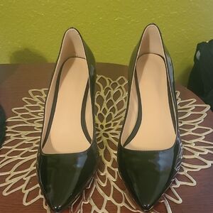 Chic Black Patent Leather Heels